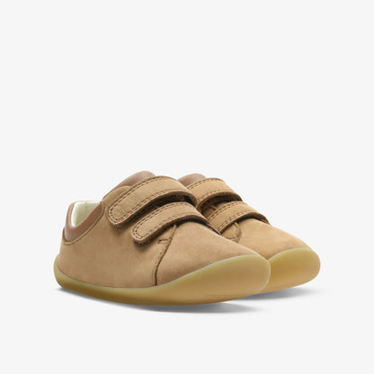 Roamer Craft Toddler Tan Leather - Clarks Kids