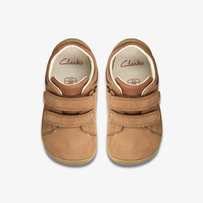 Roamer Craft Toddler Tan Leather - Clarks Kids