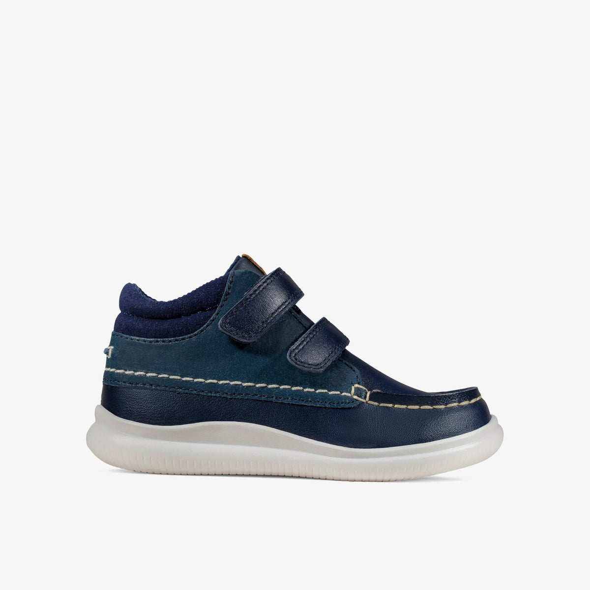 Crest Tuktu Toddler Navy Leather - Clarks Kids