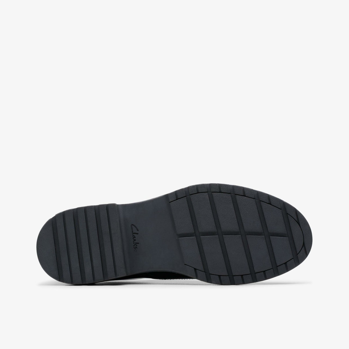 Loxham Brogue Youth Black Patent - Clarks Kids