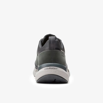 Wave 2.0 Vibe Dark Grey Nubuck - Clarks Men