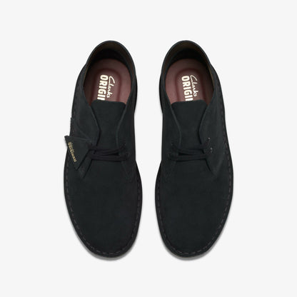 Desert Boot Black Suede - Clarks Men