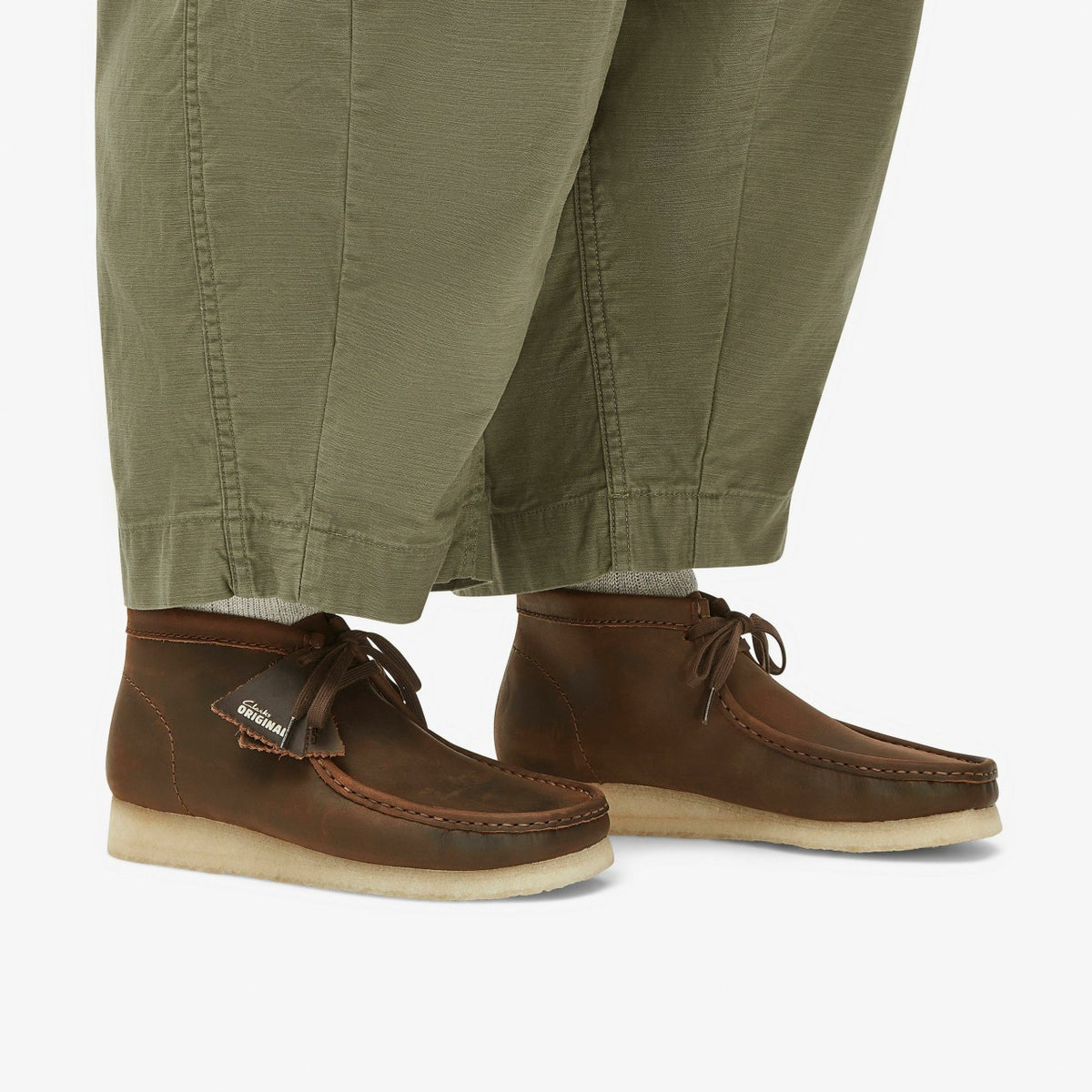 Wallabee Boot Beeswax - Clarks Men