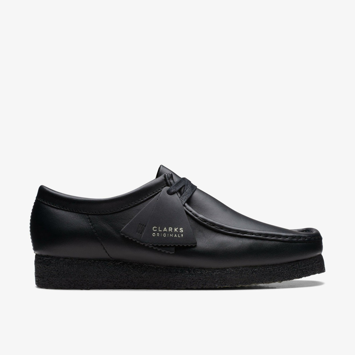 Wallabee Black Leather - Clarks Men
