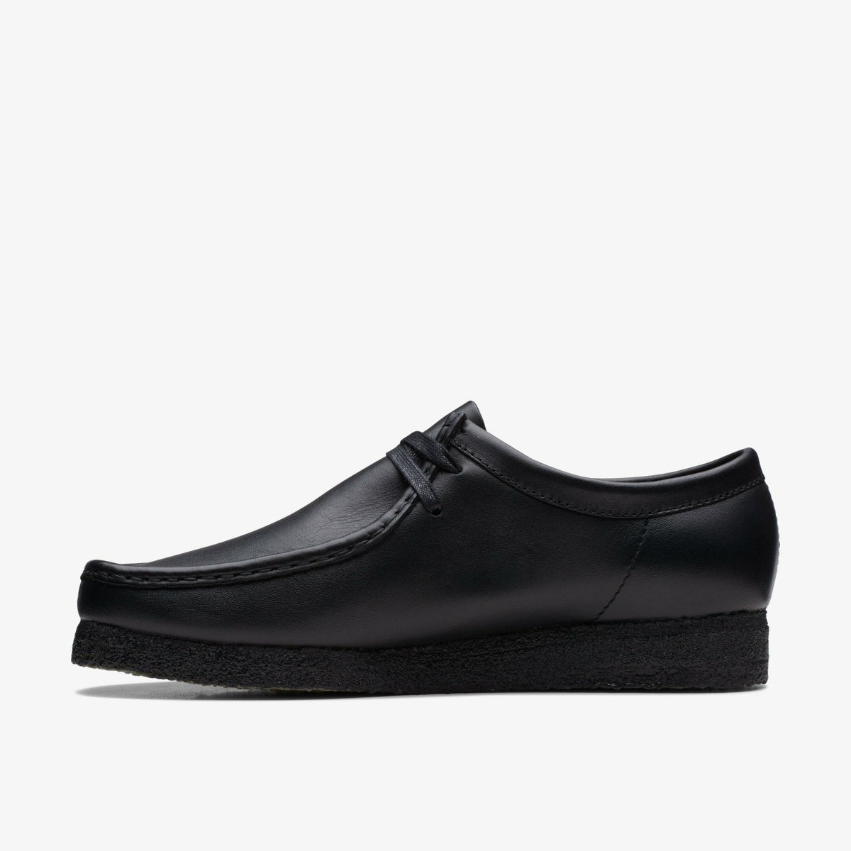 Wallabee Black Leather - Clarks Men