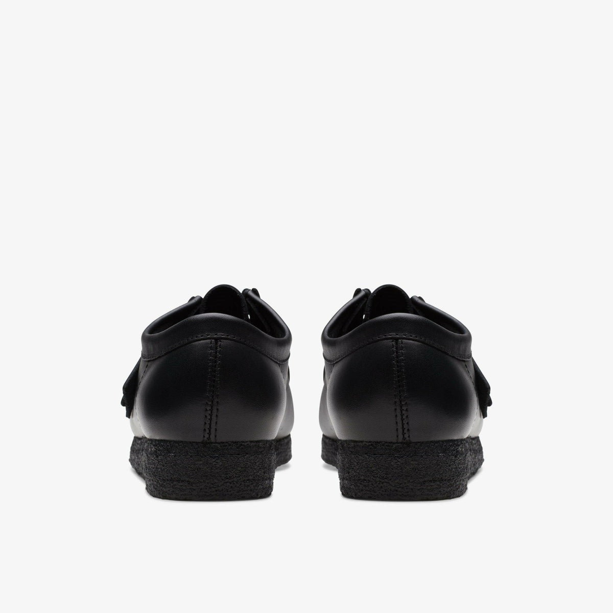 Wallabee Black Leather - Clarks Men