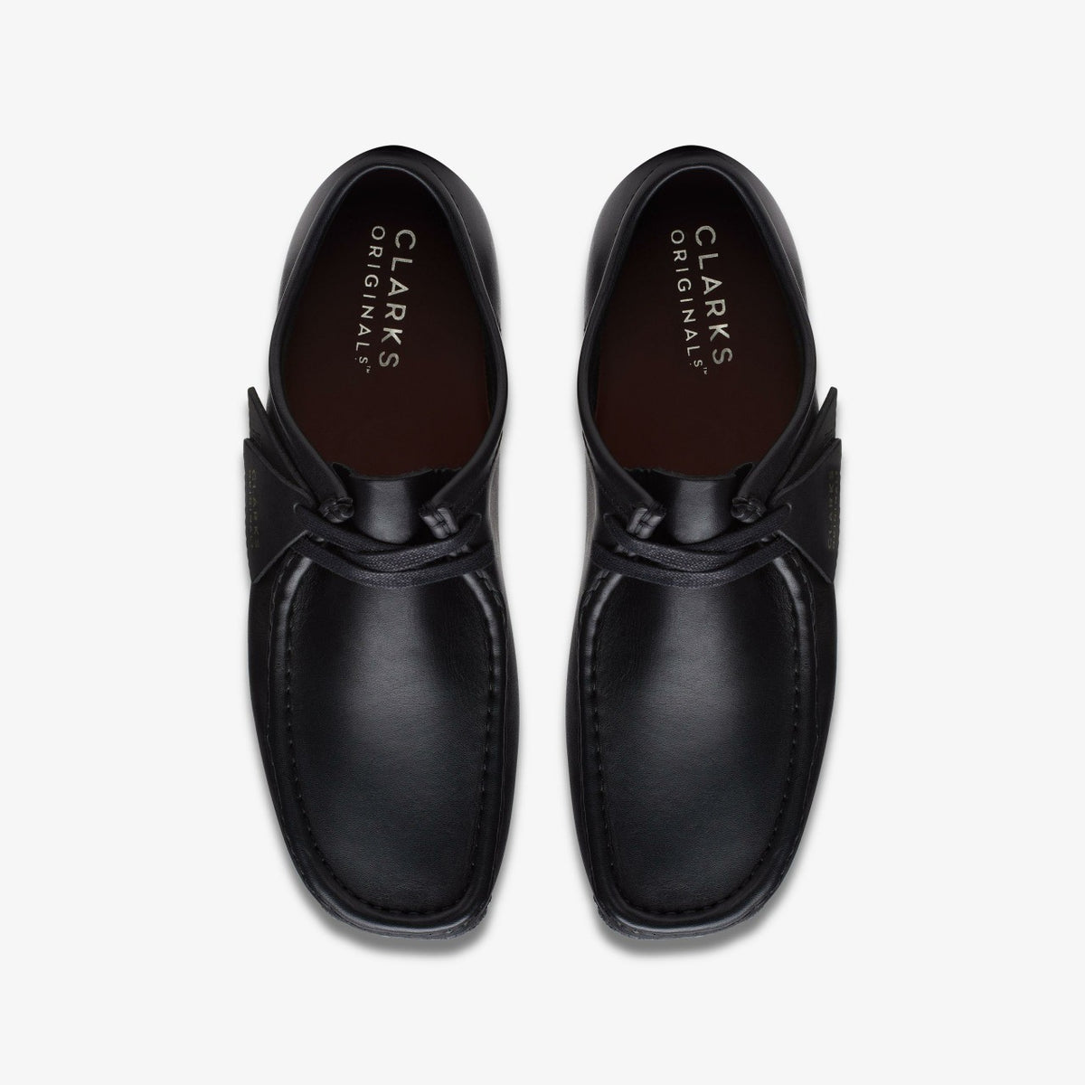 Wallabee Black Leather - Clarks Men