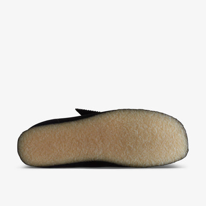 Wallabee Boot Black Suede - Clarks Men