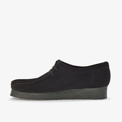 Wallabee Black Suede - Clarks Men