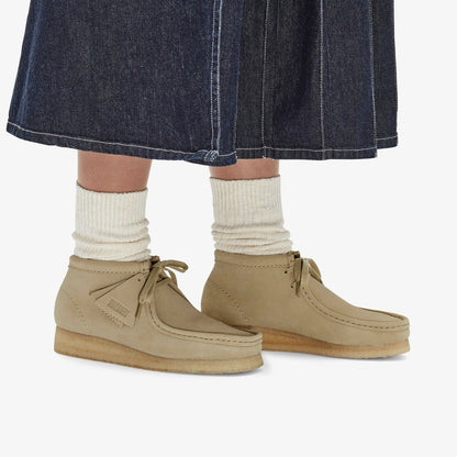 Wallabee Boot Maple Suede - Clarks Women
