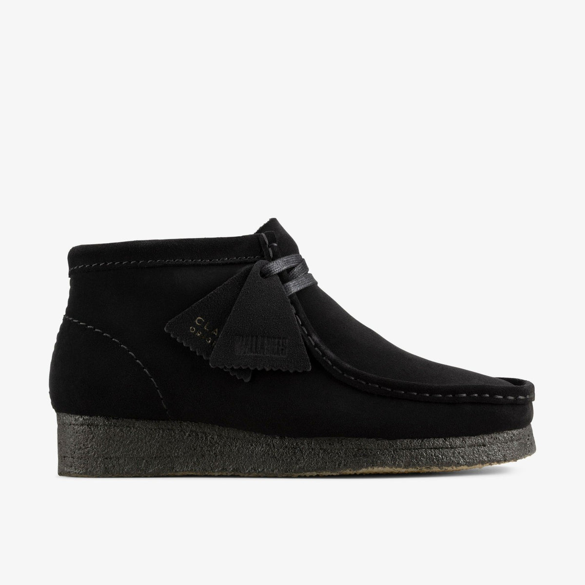 Wallabee Boot Black Suede - Clarks Women