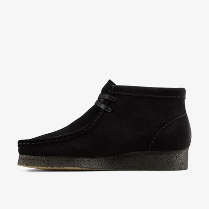 Wallabee Boot Black Suede - Clarks Women