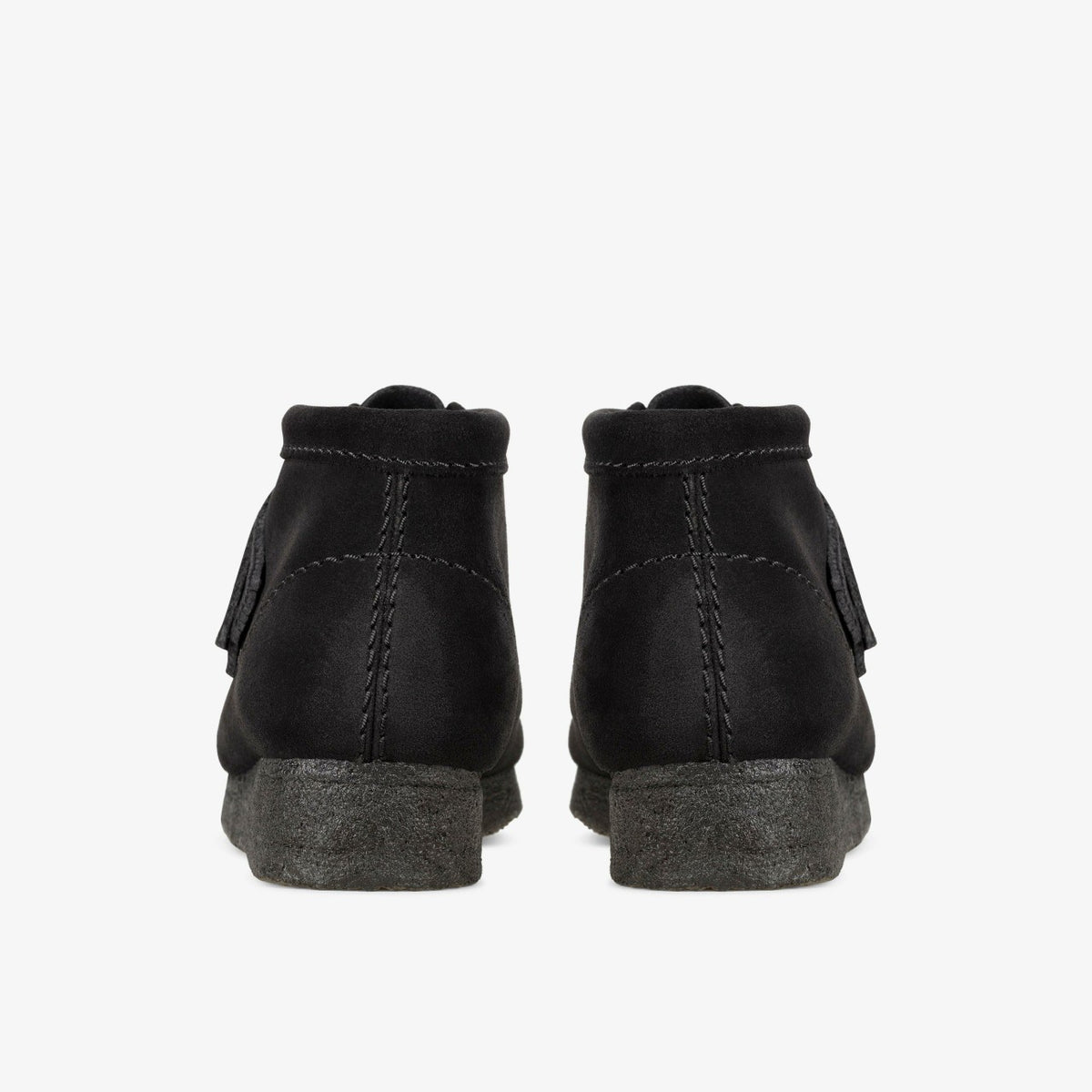 Wallabee Boot Black Suede - Clarks Women
