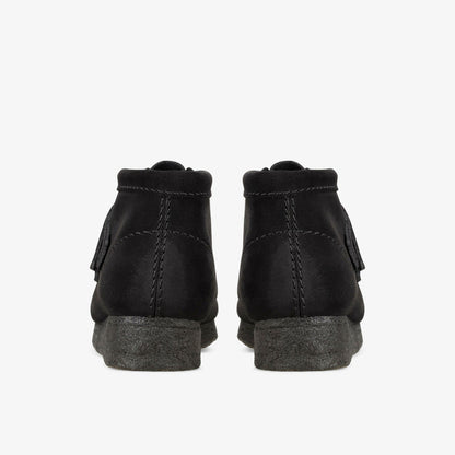 Wallabee Boot Black Suede - Clarks Women