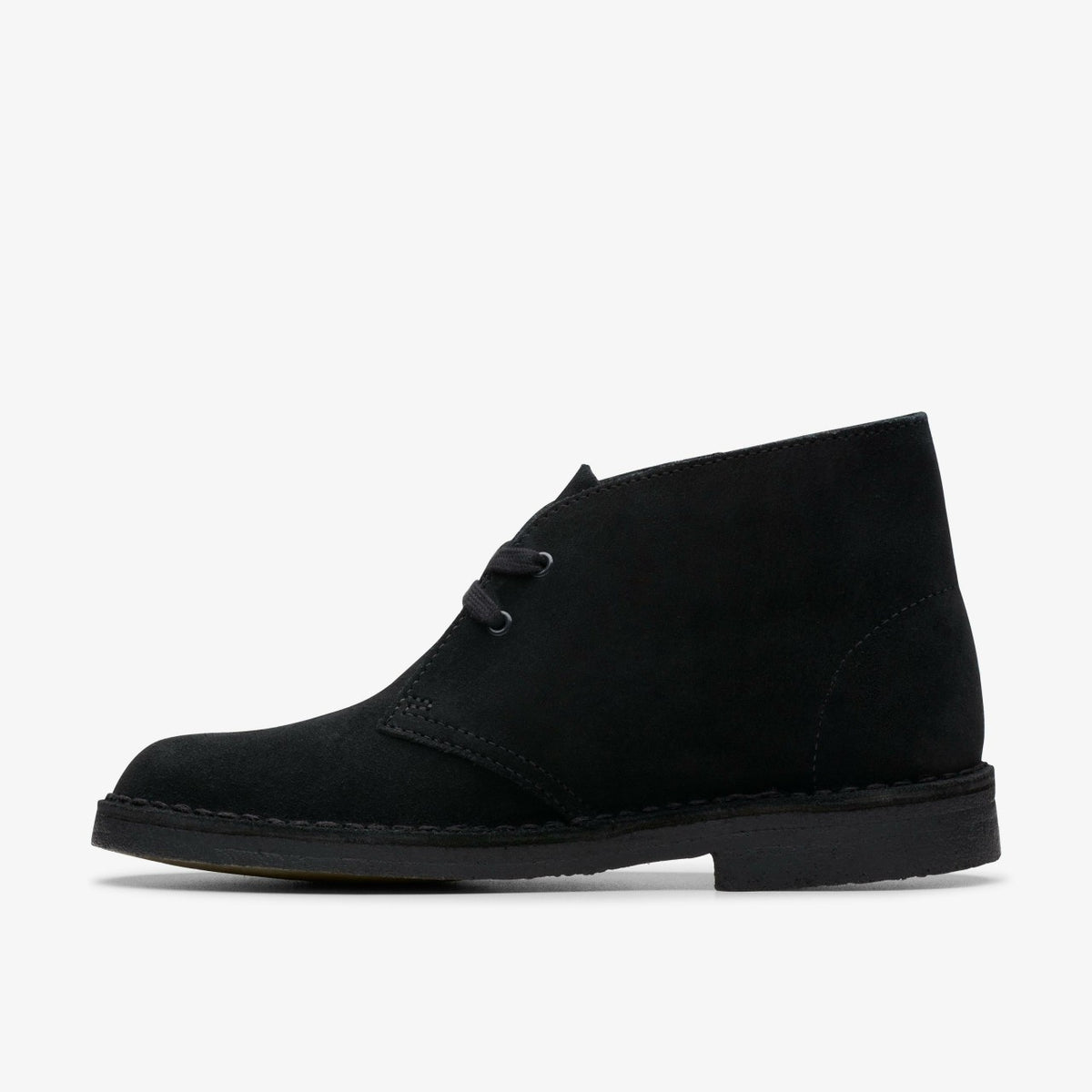Desert Boot Black Suede - Clarks Women