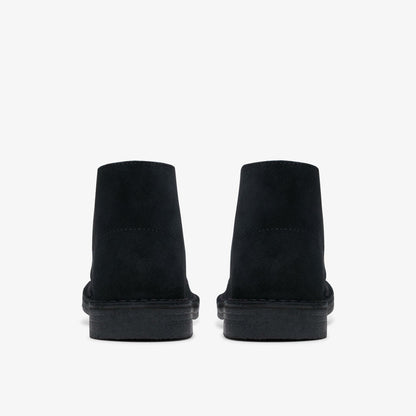 Desert Boot Black Suede - Clarks Women