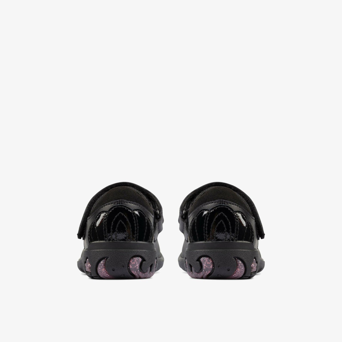 Sea Shimmer Toddler Black Leather - Clarks Kids