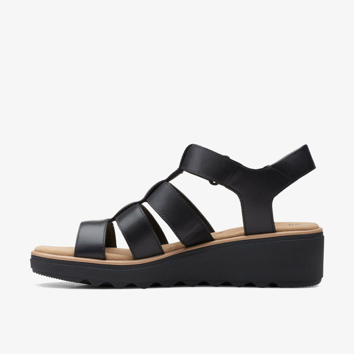 Jillian Quartz Black Leather - Clarks Women