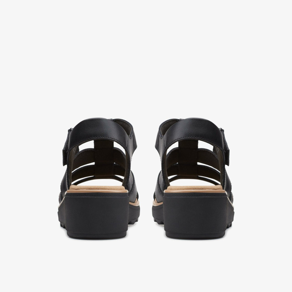 Jillian Quartz Black Leather - Clarks Women