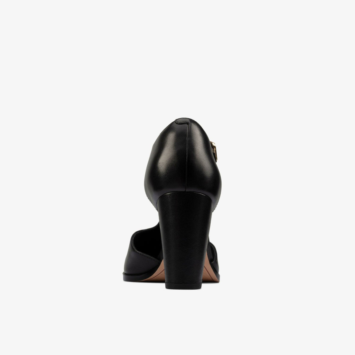 Kaylin 85 T Bar Black Leather - Clarks Women