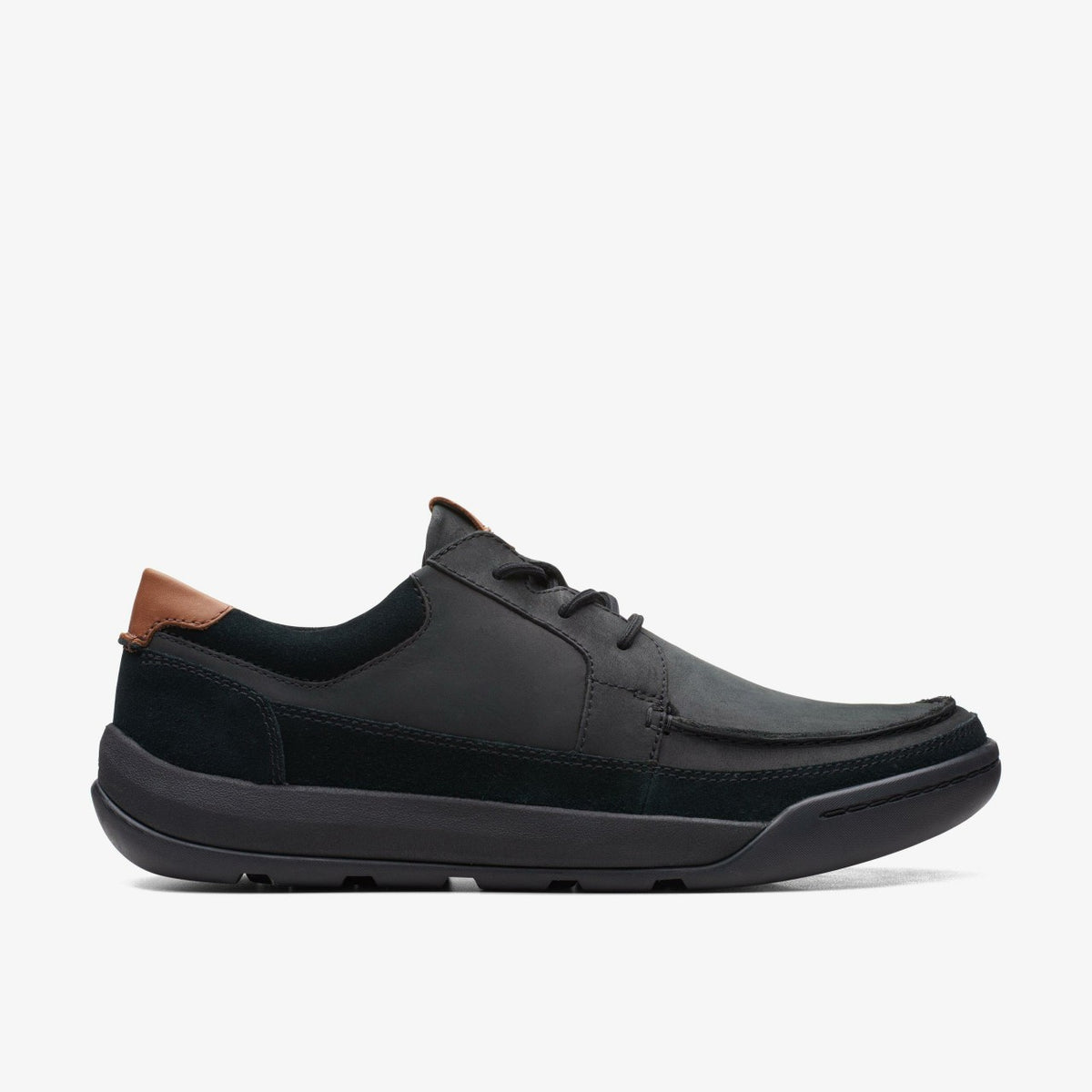 Ashcombe Craft Black Leather - Clarks Men