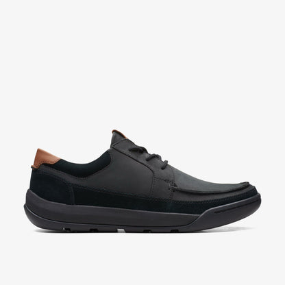 Ashcombe Craft Black Leather - Clarks Men