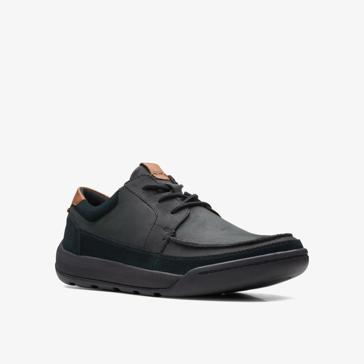 Ashcombe Craft Black Leather - Clarks Men