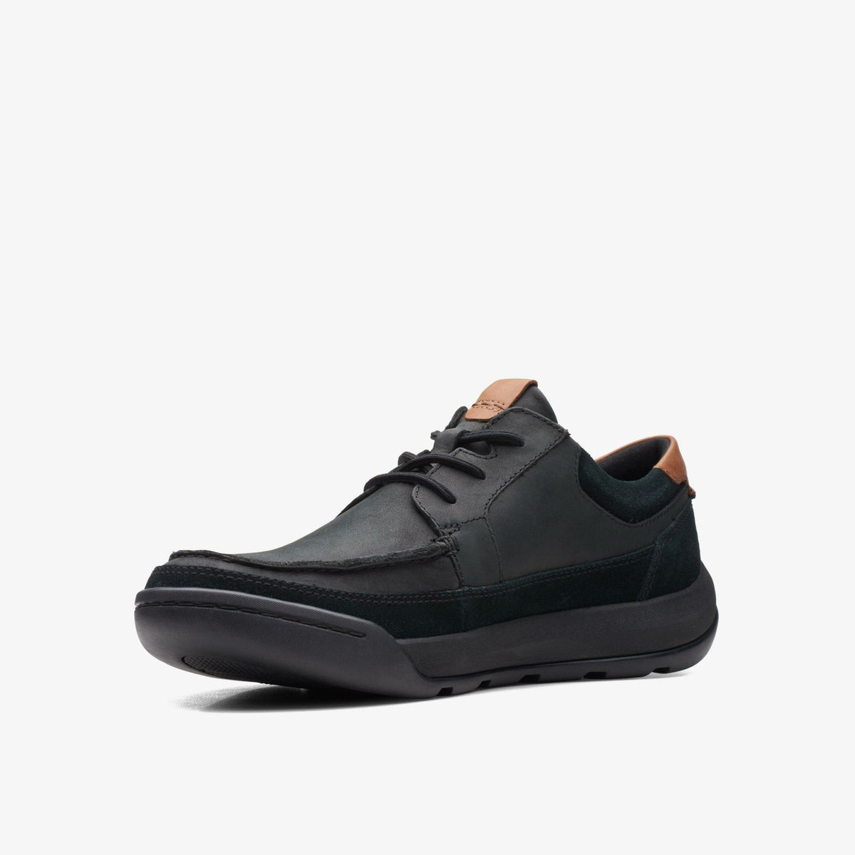 Ashcombe Craft Black Leather - Clarks Men