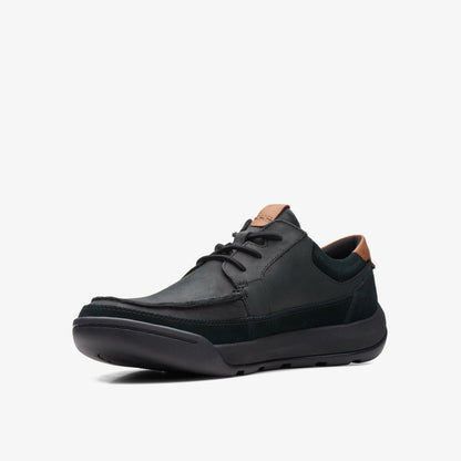 Ashcombe Craft Black Leather - Clarks Men