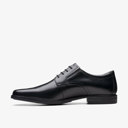 Howard Walk Black Leather - Clarks Men