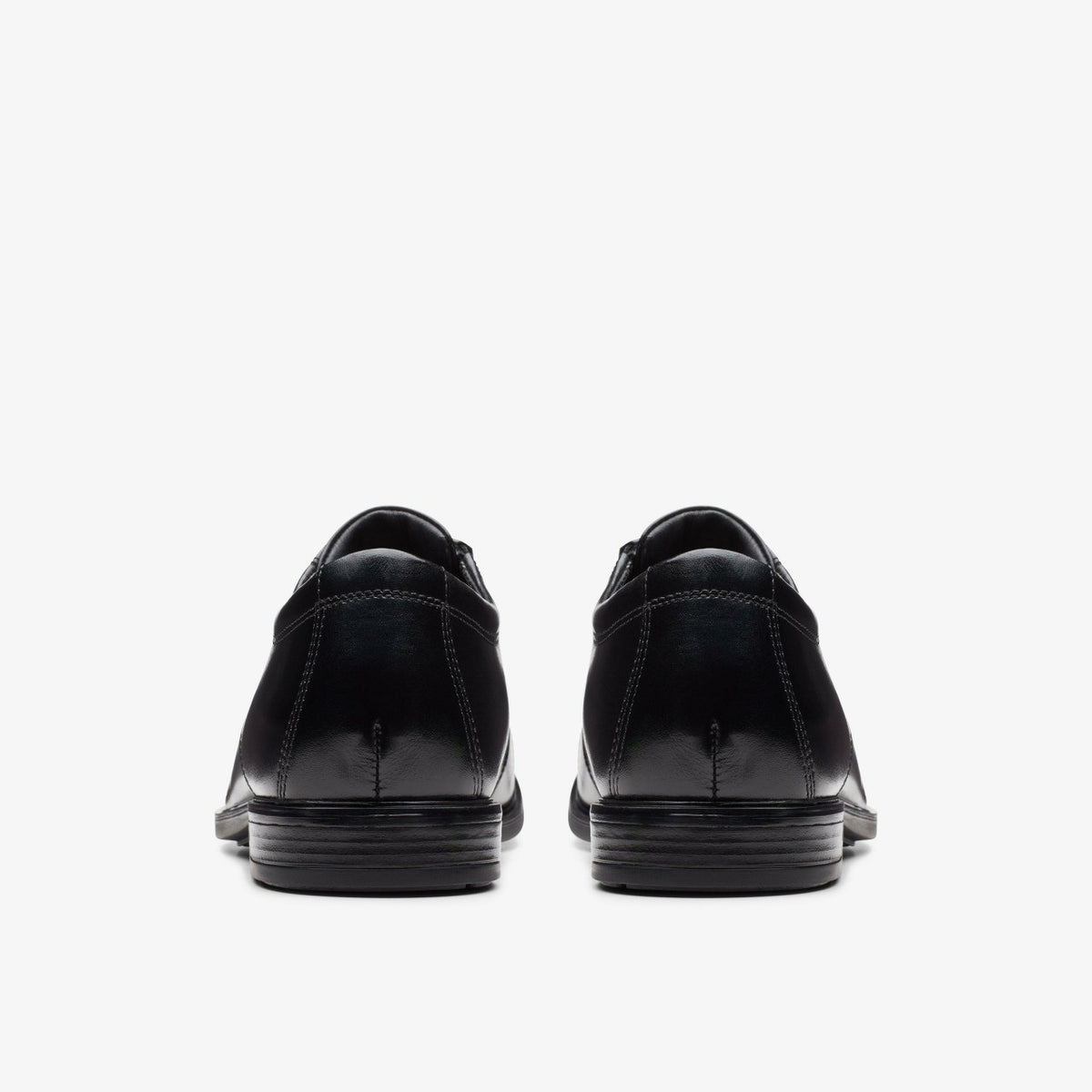 Howard Cap Black Leather - Clarks Men