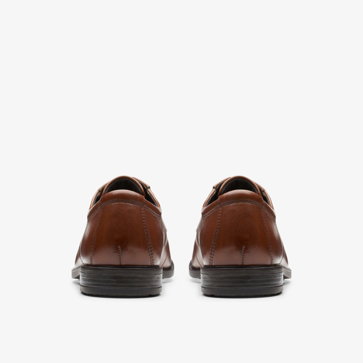 Howard Walk Dark Tan Leather - Clarks Men