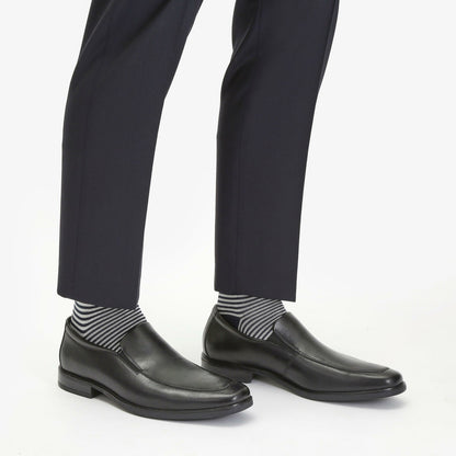 Howard Edge Loafer Black Leather - Clarks Men