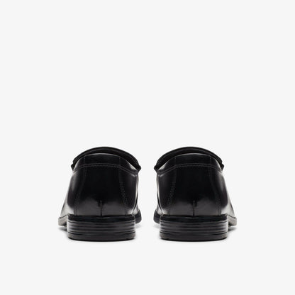 Howard Edge Loafer Black Leather - Clarks Men