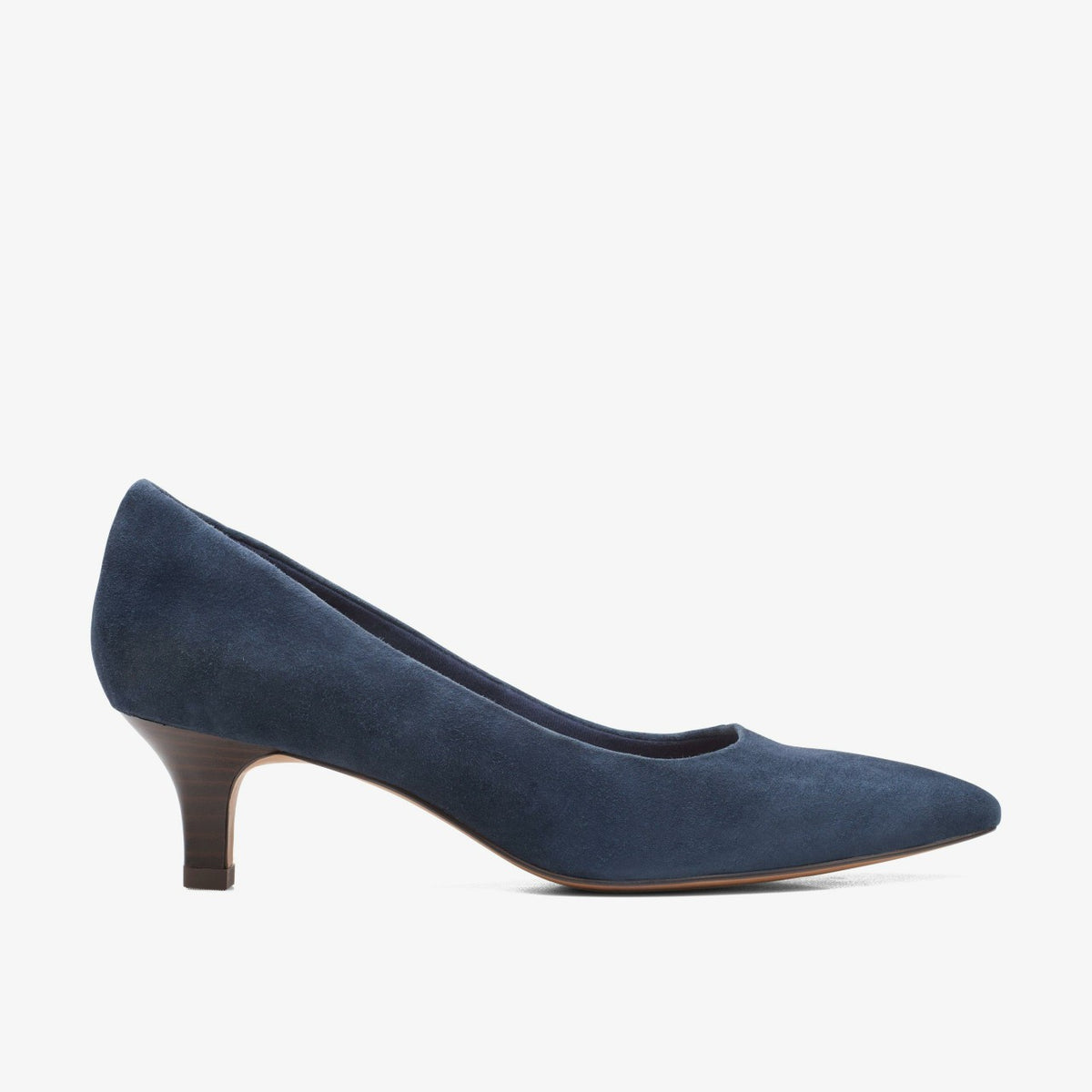 Shondrah Jade Navy Suede - Clarks Women
