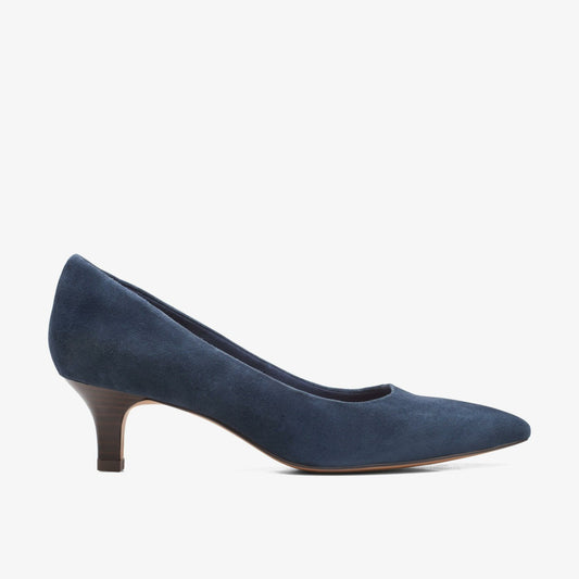 Shondrah Jade Navy Suede - Clarks Women