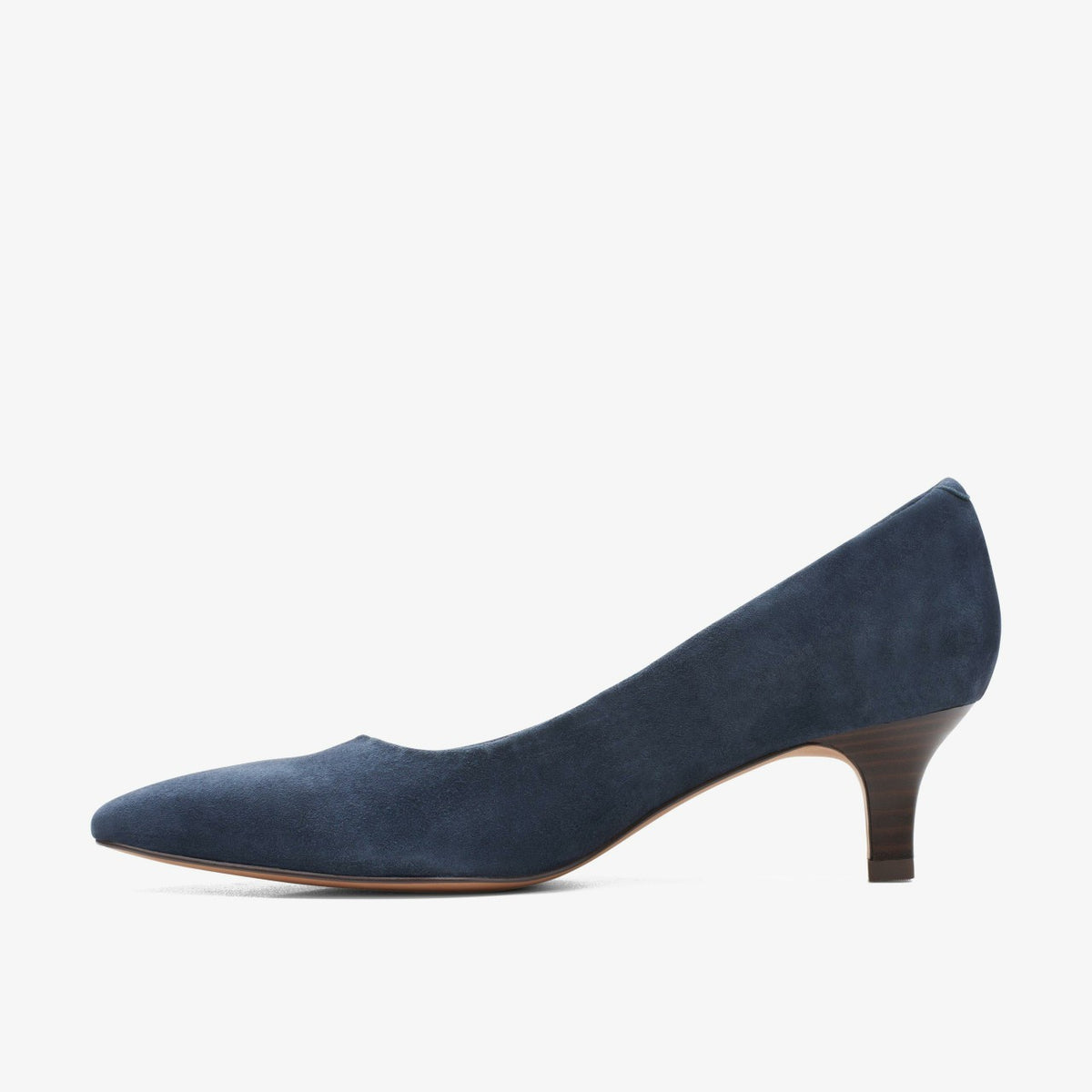 Shondrah Jade Navy Suede - Clarks Women