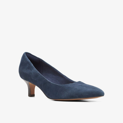 Shondrah Jade Navy Suede - Clarks Women