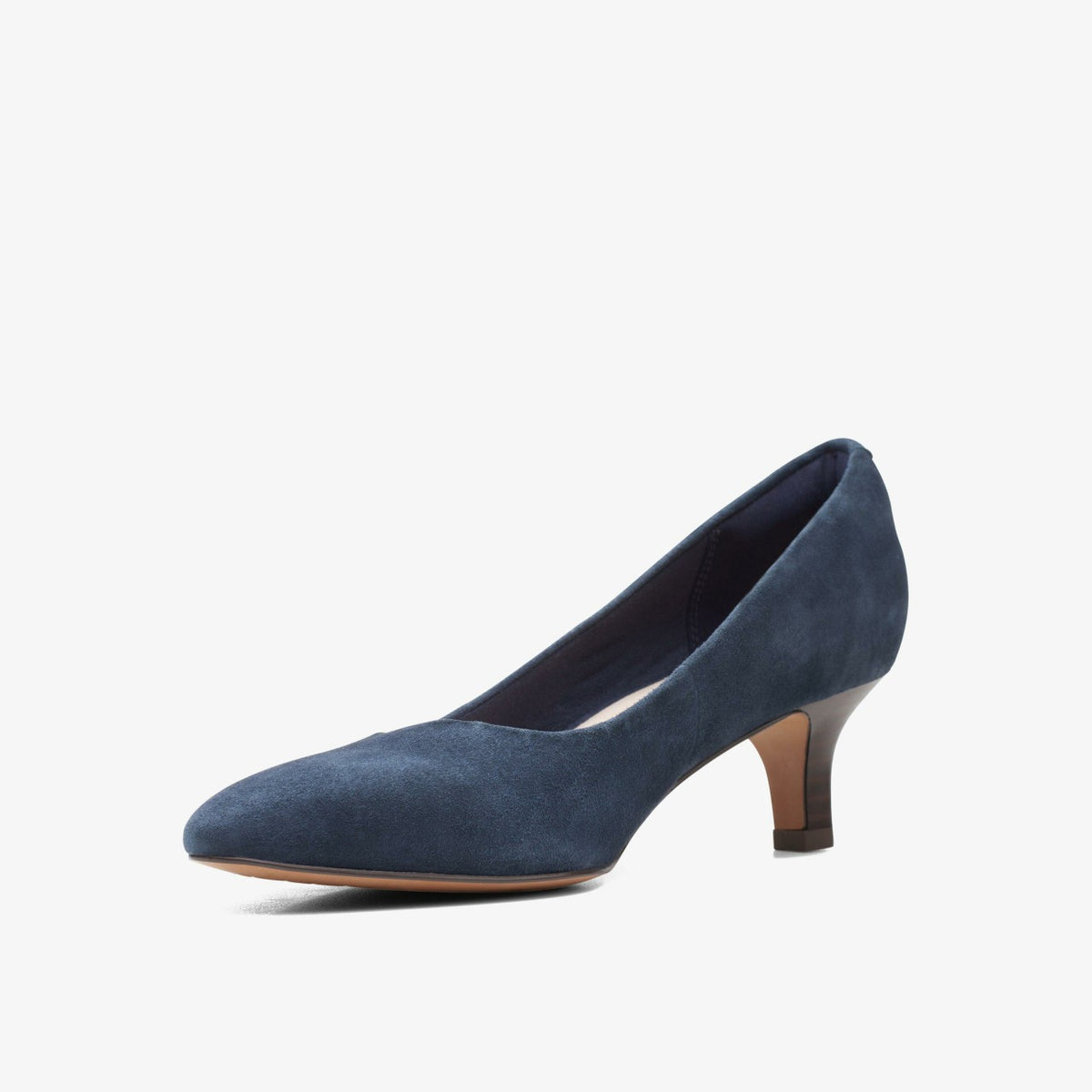 Shondrah Jade Navy Suede - Clarks Women