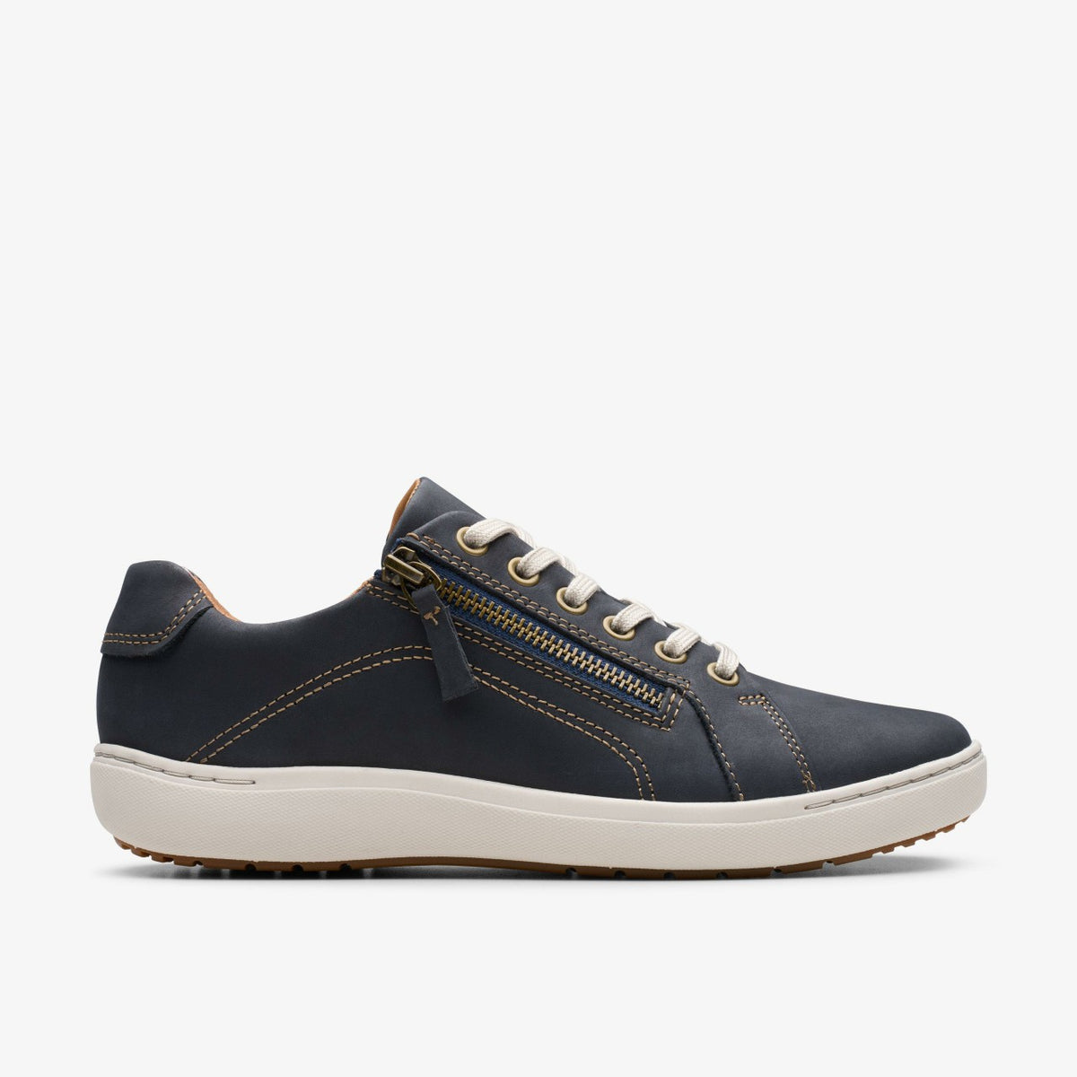 Nalle Lace Navy Nubuck - Clarks Women