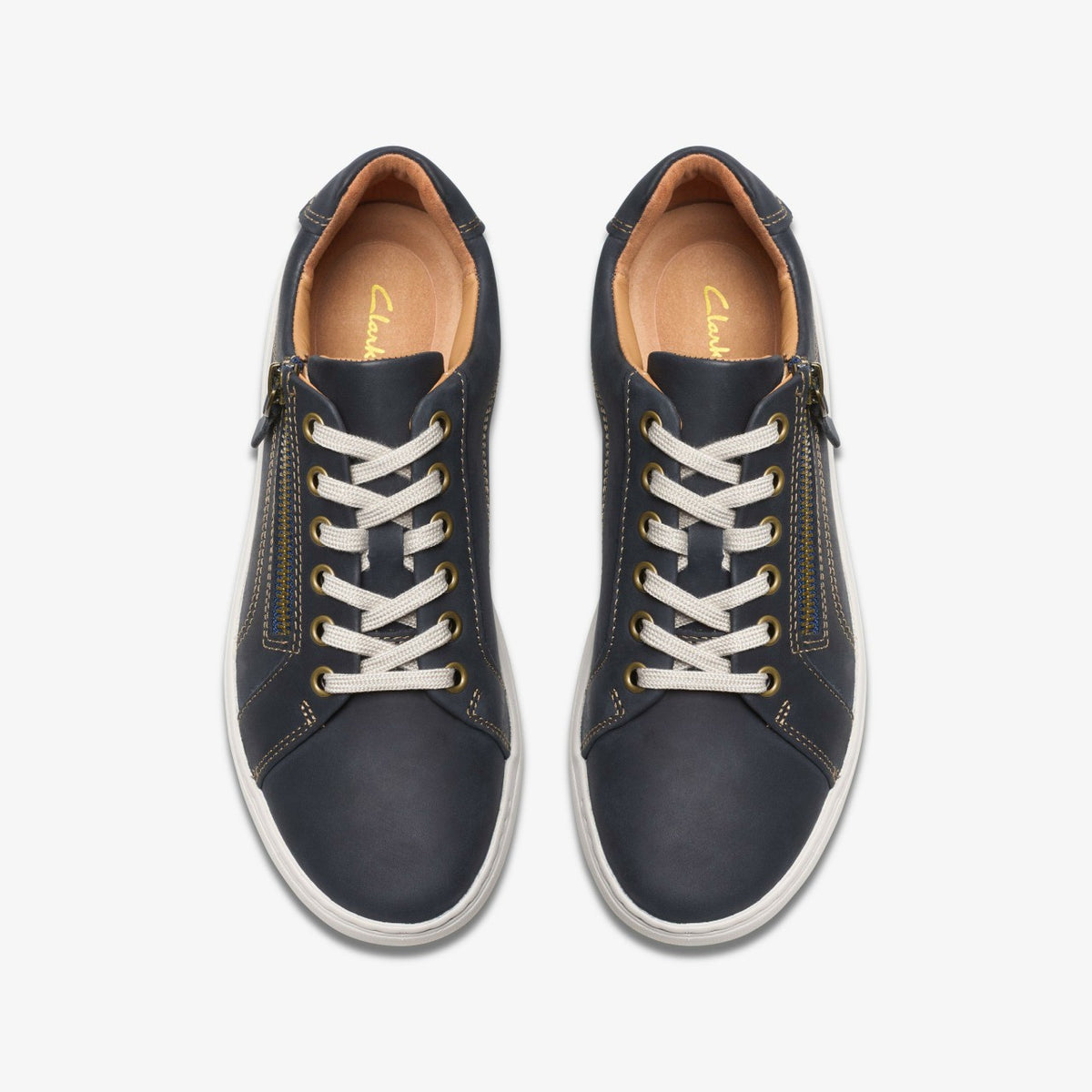 Nalle Lace Navy Nubuck - Clarks Women