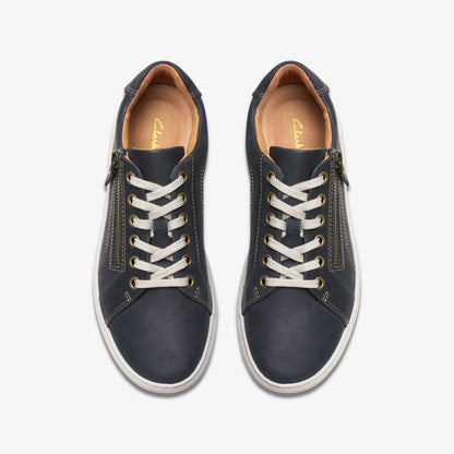Nalle Lace Navy Nubuck - Clarks Women