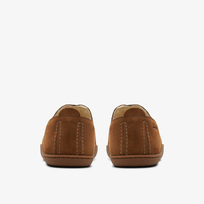 Home Mocc Slipper Tan Suede - Clarks Men