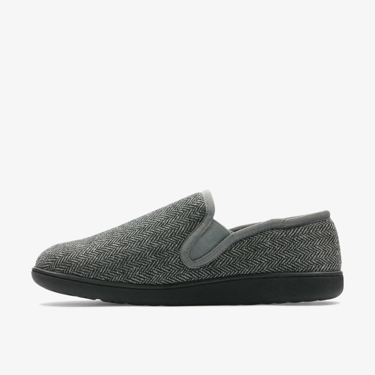 King Ease Dark Grey Interest - Clarks Men