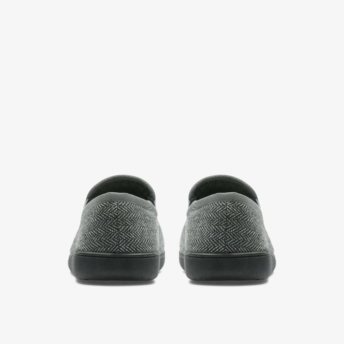 King Ease Dark Grey Interest - Clarks Men