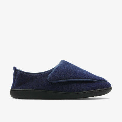 King Riptape Slipper Navy - Clarks Men