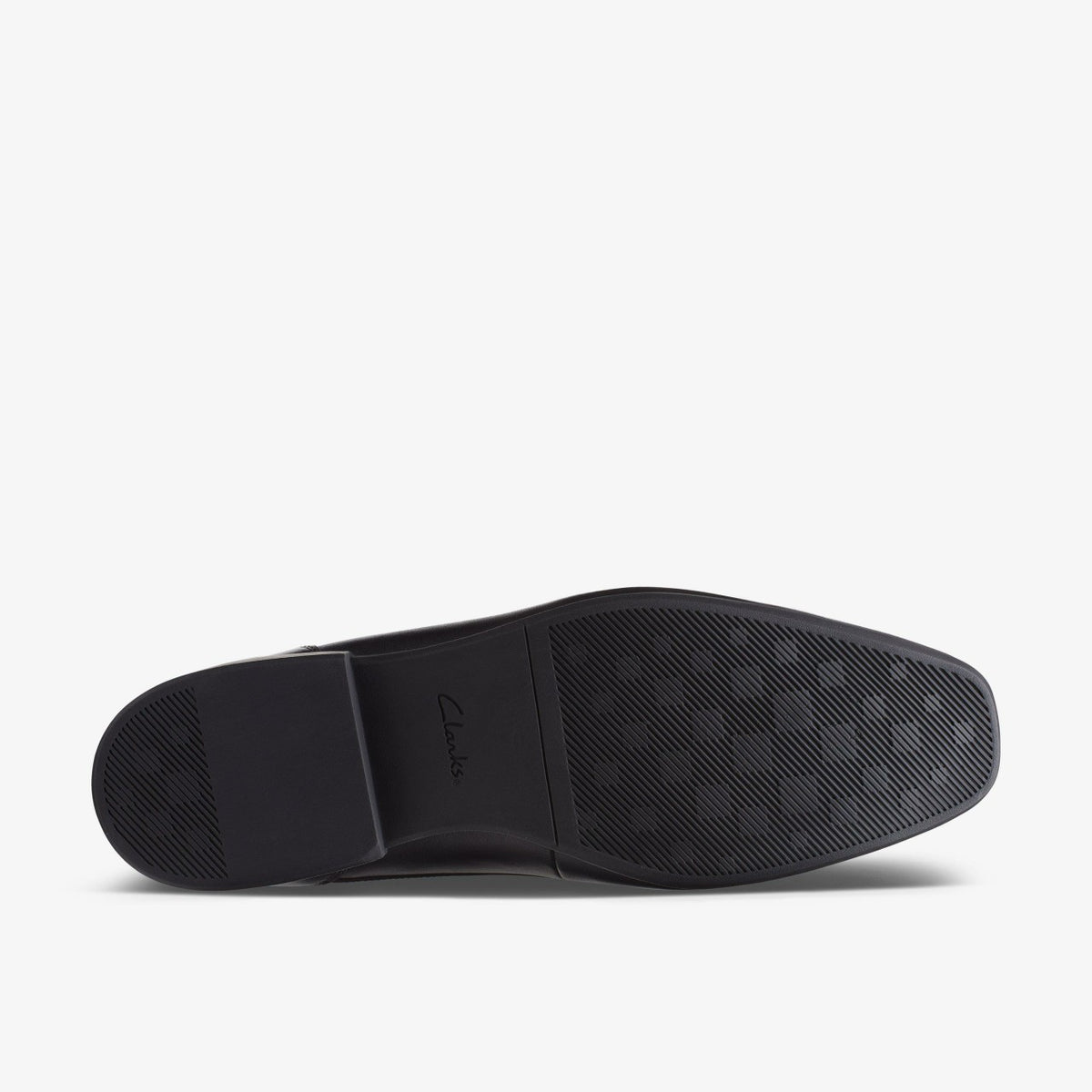 Sidton Lace Black Leather - Clarks Men