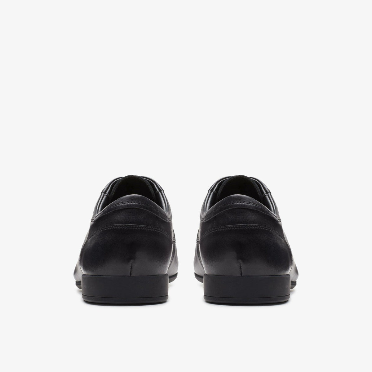 Sidton Lace Black Leather - Clarks Men