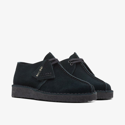 Desert Trek Black Suede - Clarks Women
