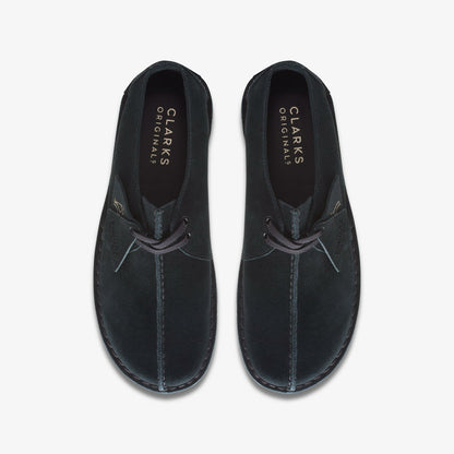 Desert Trek Black Suede - Clarks Women